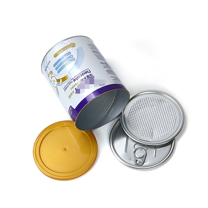 Customizable Food-grade Eco-friendly Powder Protein Paper Tube Can
