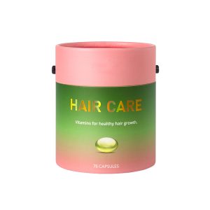 Hair Care Cream Child Locker Golden Foil Eco-friendly Paper Tubes