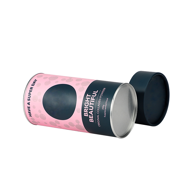 Food-grade Supplement Lid Aluminum Goil Composite Paper Tubes - Image 3