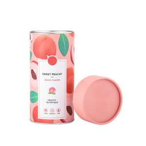 Nutritious Peel-off Lid Metal Bottom Aluminum Foil Composite Paper Tubes