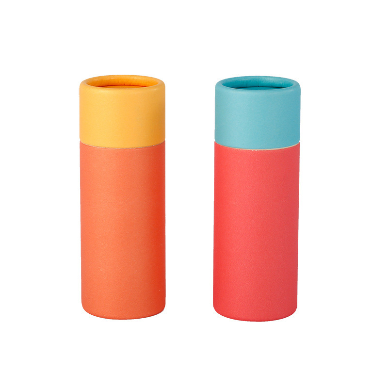 Eco-friendly Pull-off lipstick Lipbalm Paper Tube Packaing