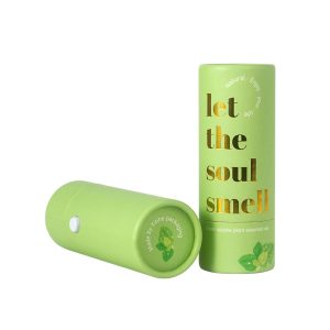 Golden Foil Child ResistancePaper Tube Packing for CBD Product