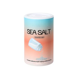 Customize Plastic Sprinkle Food Paper Tube Packaging for Sea Salt