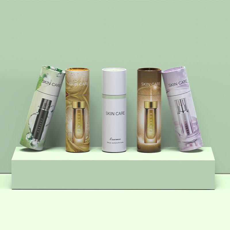 3- Piece High-end Luxury Skincare Essential Oil Paper Tube Packaging - Image 3