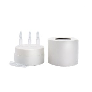 Skincare Product Inner Tray Perforated Cylindrical Paper Can