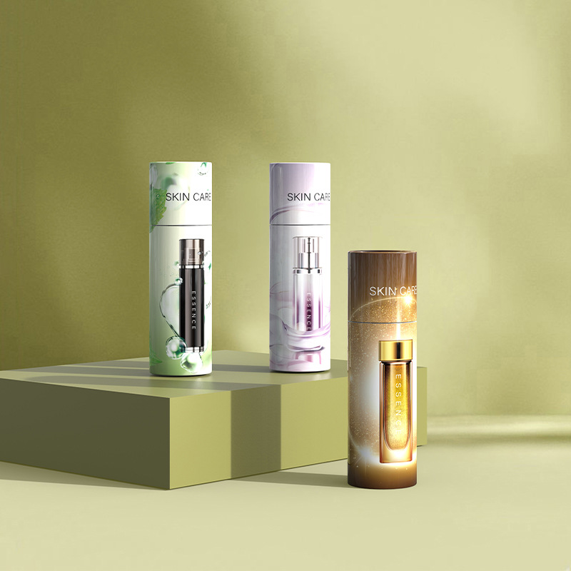 3- Piece High-end Luxury Skincare Essential Oil Paper Tube Packaging - Image 2