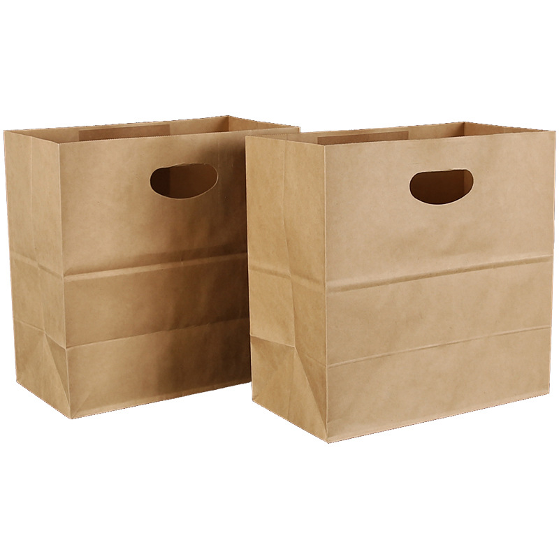 Flat Handle Paper Bags